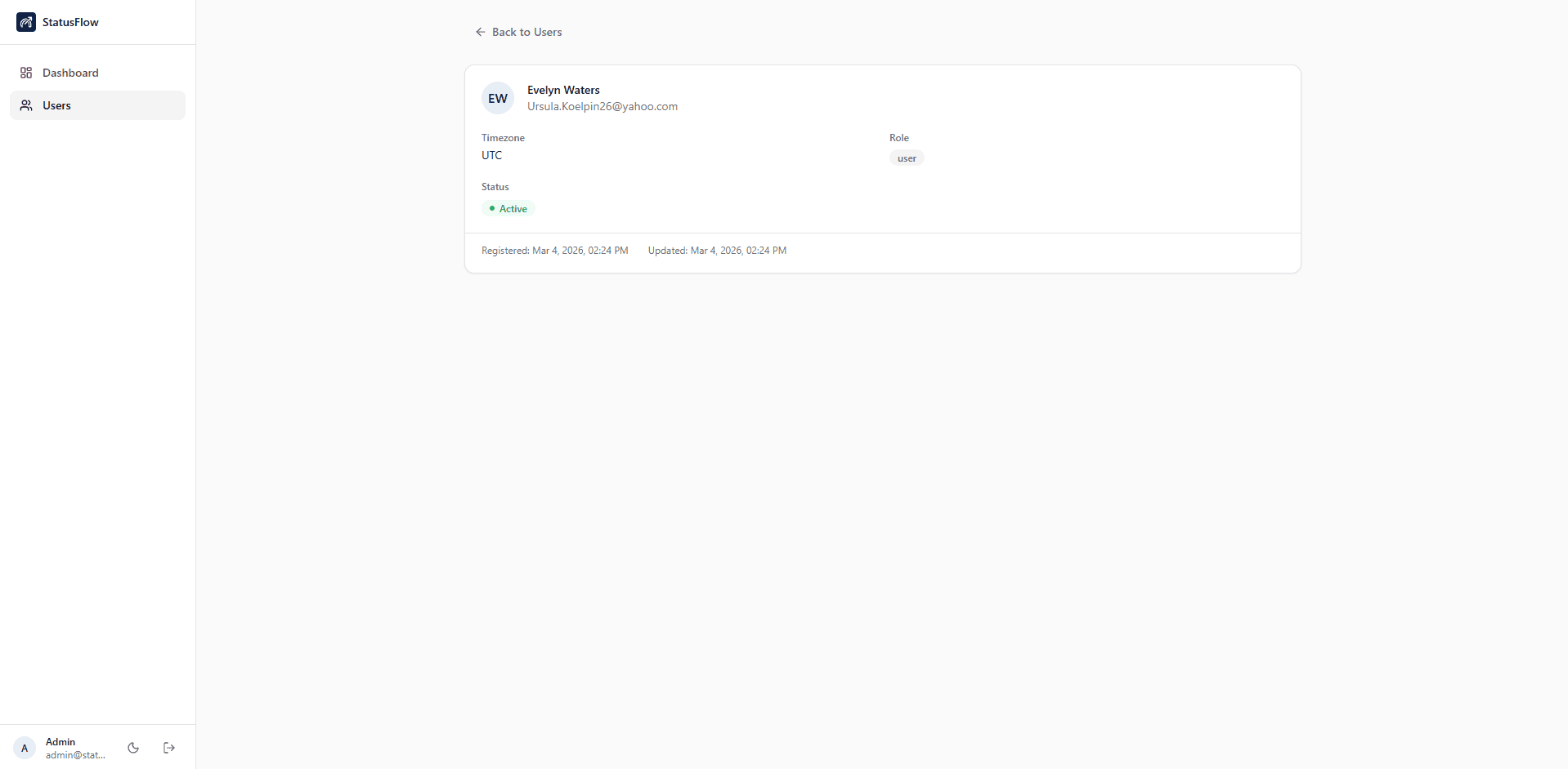 Status Flow screenshot 2