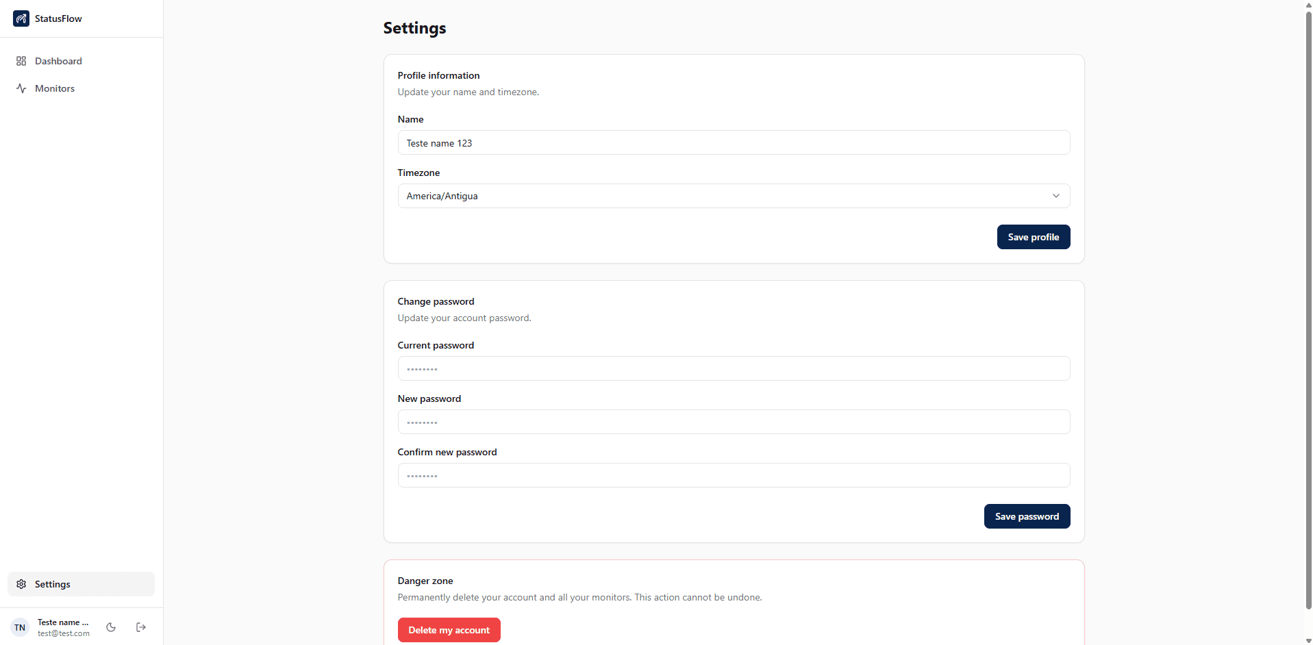 Status Flow screenshot 9
